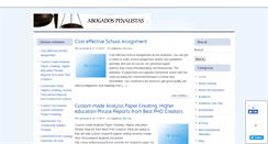 Desktop Screenshot of abogados-penalistas.info
